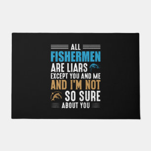 Fischerei Art All Fisherman Fußmatte