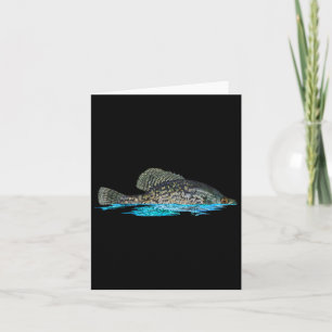 Fischerei auf Crappie Fisch Grafik Art Crappie Fis Karte