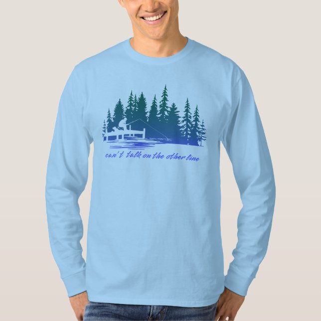 Fischerei auf der anderen Seite T-Shirt (Vorderseite)