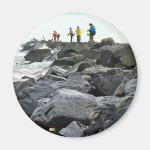 Fischerei auf Einlaufartikel von Jetty Barnegat Magnet