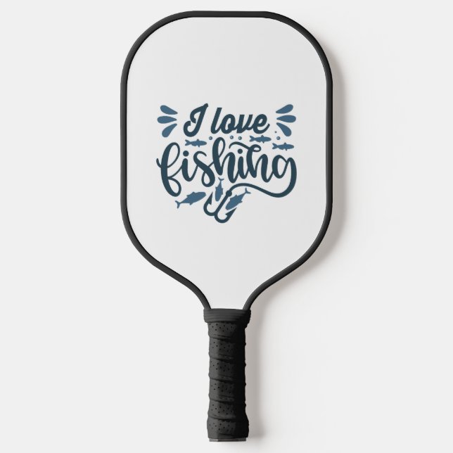Fischerei auf Fischerbooten Pickleball Schläger (Vorderseite)