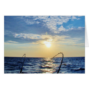 Fischerei auf gewelltem Wasser