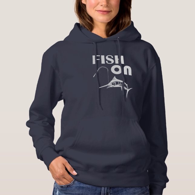 Fischerei auf hoodie (Vorderseite)