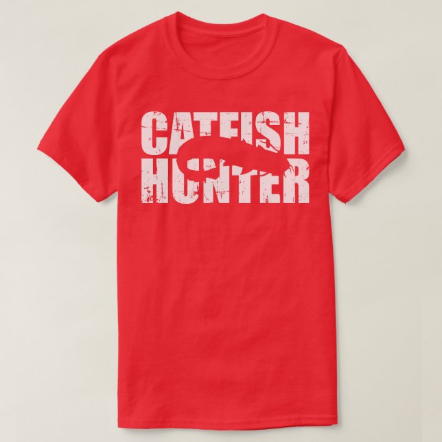 Fischerei auf Katfische T-Shirt (Design vorne)