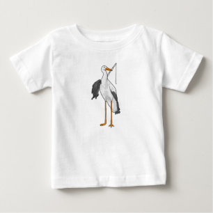 Fischerei auf Storchen Baby T-shirt