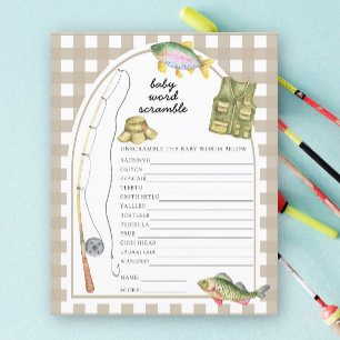 Fischerei - Baby Word Scramble Game