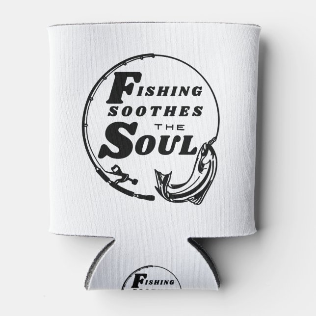 Fischerei Beruhigt das Soul Dosenkühler (Vorderseite)