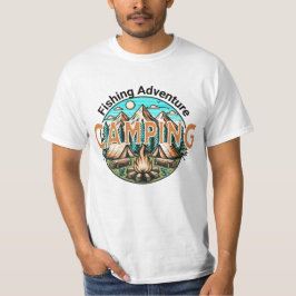 Fischerei/Camping Erlebnis T-Shirt