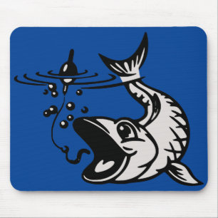 Fischerei des Speichers Mousepad