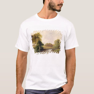 Fischerei: Einen Fisch (Öl auf Leinwand) spielen T-Shirt