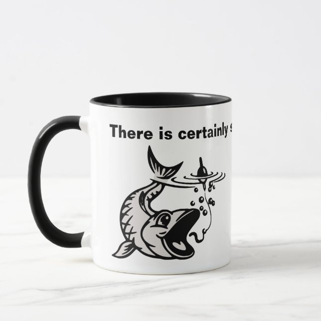 Fischerei - Friedliches und ruhiges Gefühl Tasse (Links)
