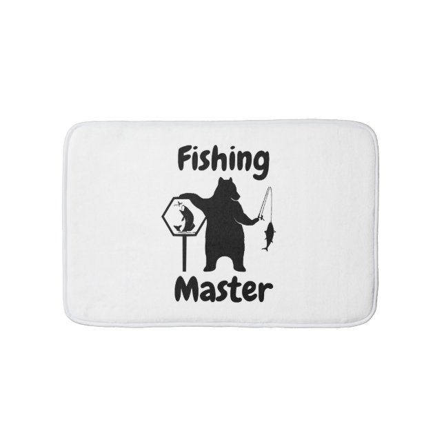 Fischerei, Funny Fishing, Bärenfischerei, Liebe de Badematte (Vorderseite)