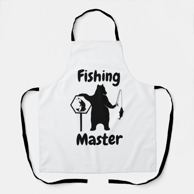 Fischerei, Funny Fishing, Bärenfischerei, Liebe de Schürze (Vorderseite)