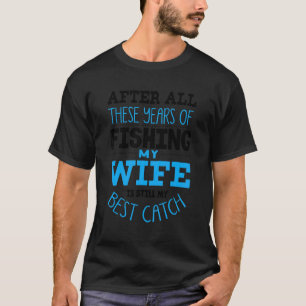 Fischerei-Grafik für Jungen, Männer, Ehemänner, Fi T-Shirt