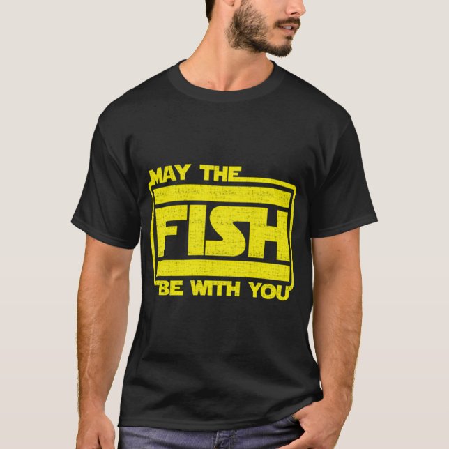 Fischerei Herzschlag T-Shirt (Vorderseite)
