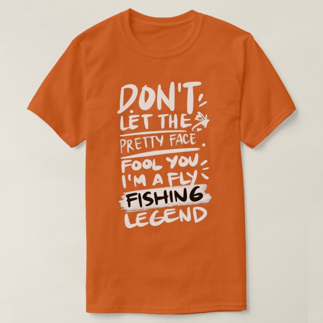 Fischerei Hobby Natur T-Shirt (Design vorne)