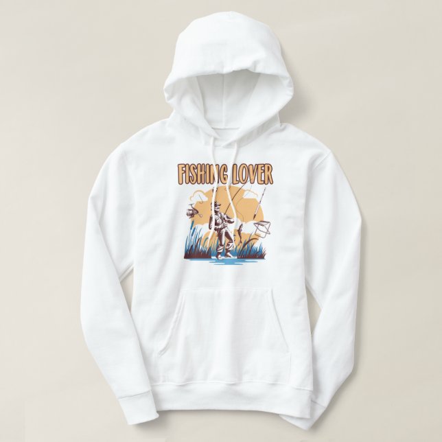 Fischerei Hoodie (Design vorne)