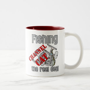 Fischerei im Ärmelkanal Zweifarbige Tasse