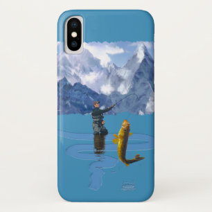 Fischerei im Freien 2 iPhone X Hülle