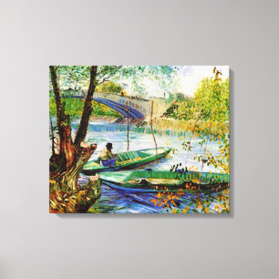 Fischerei im Frühjahr Vincent van Gogh Leinwanddruck