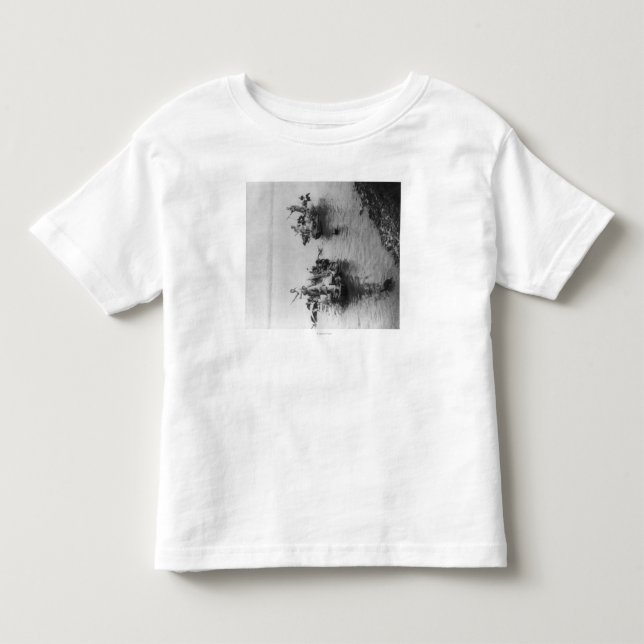 Fischerei im großartigen Kanal in Soochow-China Kleinkind T-shirt (Vorderseite)