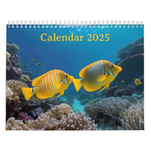 Fischerei im Meer Kalender
