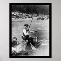 Fischerei im Potomac-Fluss 1919