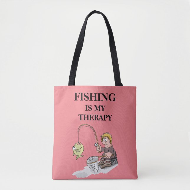 Fischerei in meinem Therapiedesign Tasche (Vorderseite)