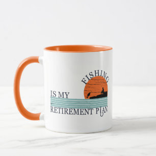 Fischerei ist mein Ruhestandsplan Tasse