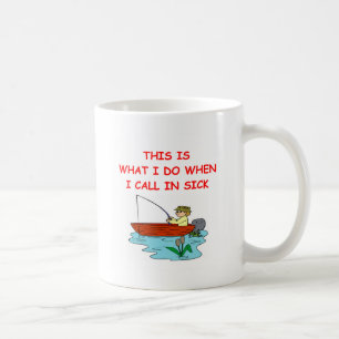 Fischerei Kaffeetasse