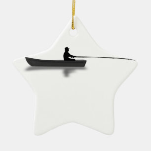 Fischerei Keramik Ornament