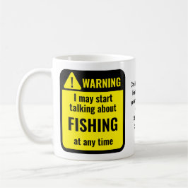 Fischerei Lustig Personalisiert Kaffeetasse