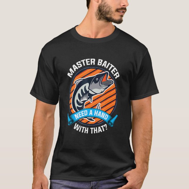 Fischerei Meister Köder braucht Hilfe dabei T-Shirt (Vorderseite)