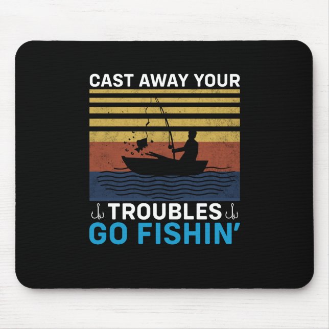 Fischerei Mousepad (Vorne)