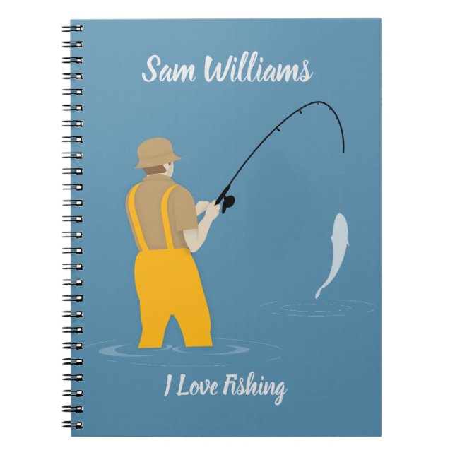 Fischerei Notizblock (Vorderseite)