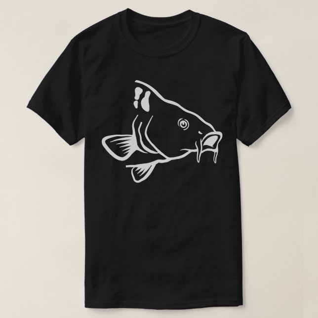 Fischerei p 1 T-Shirt (Design vorne)