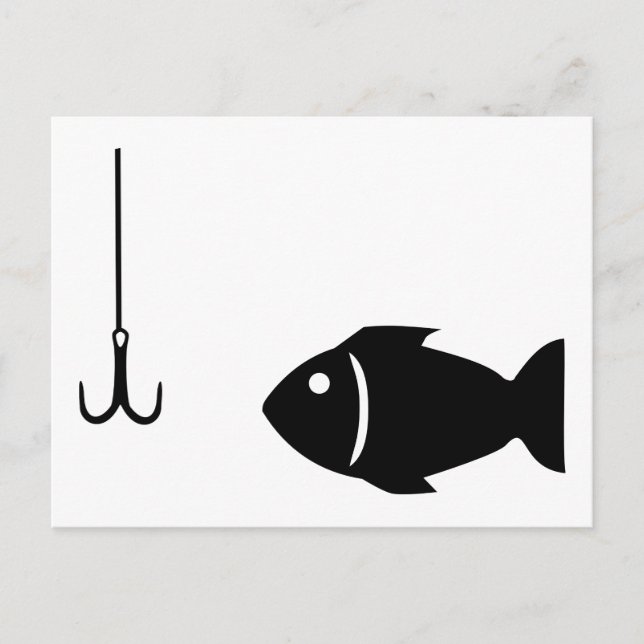 Fischerei Postkarte (Vorderseite)