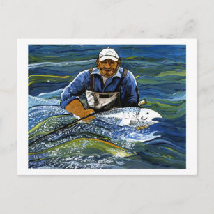 Fischerei Postkarte