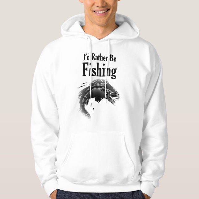 Fischerei statt Fisch Hoodie (Vorderseite)