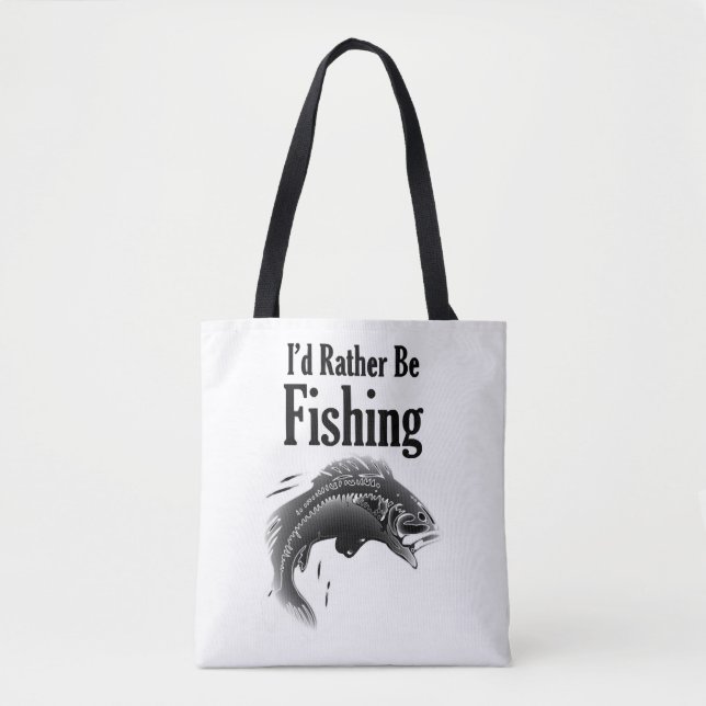 Fischerei statt Fisch Tasche (Vorderseite)