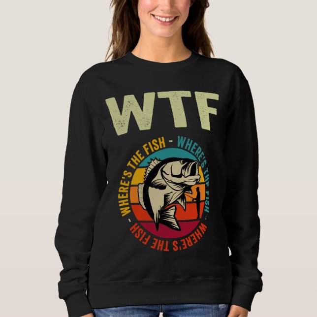 Fischerei Sweatshirt (Vorderseite)