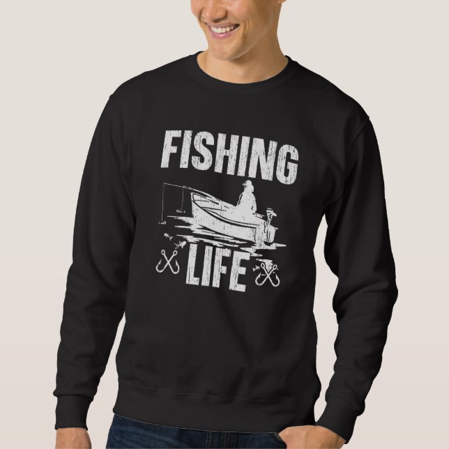 Fischerei Sweatshirt (Vorderseite)