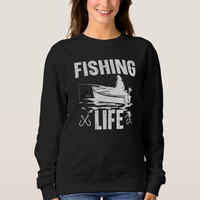Fischerei Sweatshirt (Vorderseite)