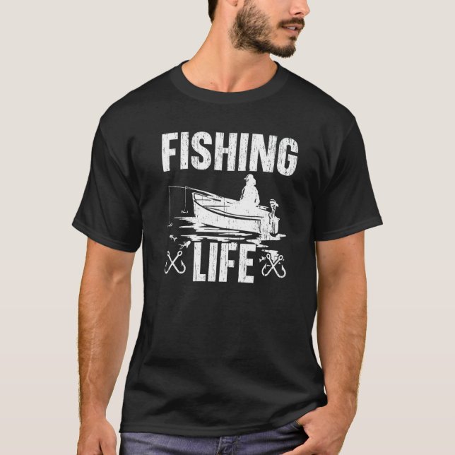 Fischerei T-Shirt (Vorderseite)