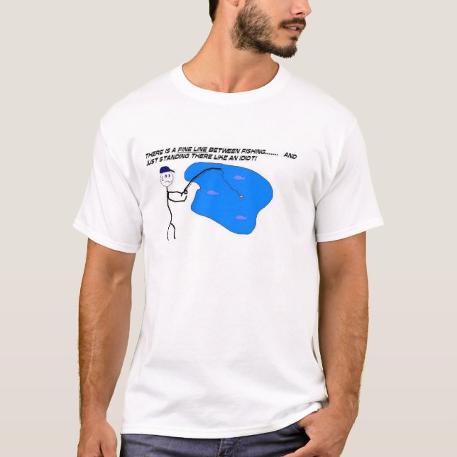 Fischerei T-Shirt (Vorderseite)