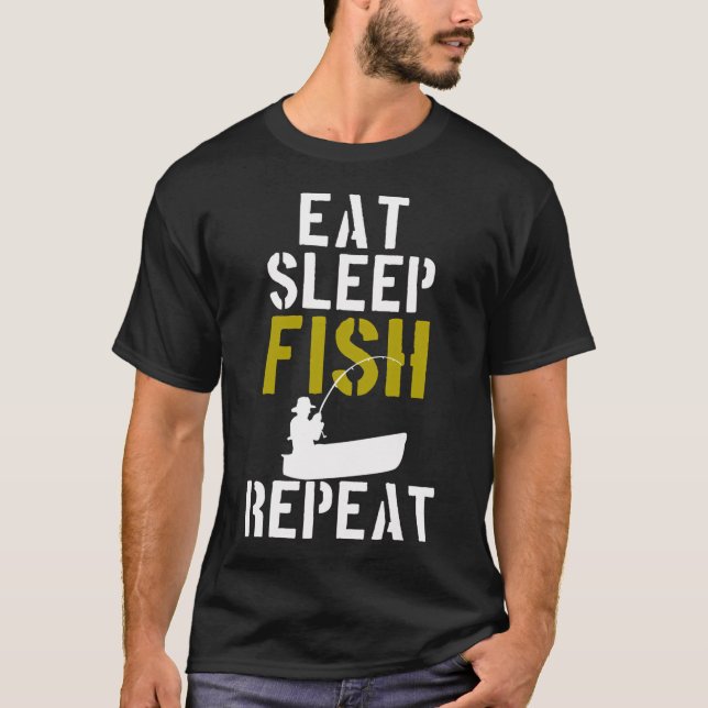 Fischerei T-Shirt (Vorderseite)