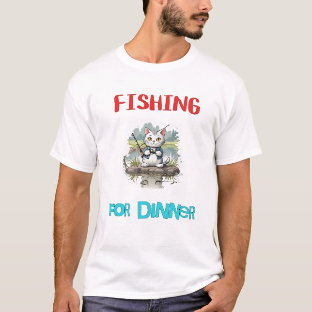 "Fischerei.." T-Shirt (Vorderseite)