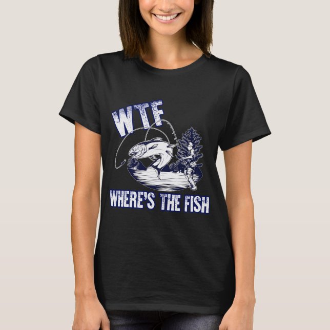 Fischerei-T-Shirt T-Shirt (Vorderseite)
