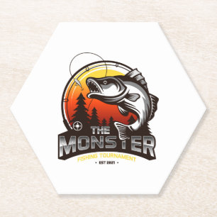 Fischerei-Turnier Untersetzer