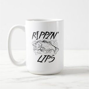 Fischerei und Rippin Lips Kaffeetasse